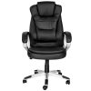 BipiLine Relax főnöki forgószék, ergonomikus irodai szék, Fekete "