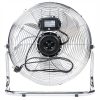 Powermat Padlóventillátor 45cm 250w Inox (PM0628)