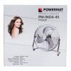 Powermat Padlóventillátor 45cm 250w Inox (PM0628)
