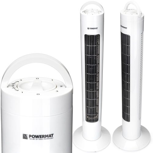 Powermat Oszlopventillátor 70W Fehér TOWER-70 (PM0739)