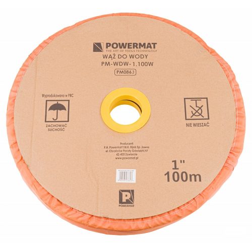 Powermat Gumi víztömlő 1" 100 m PM-WDW-1.100W (PM0863)