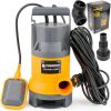 Powermat Búvárszivattyú úszóval - Merülő Szennyvízszivattyú szeptikus tartállyal 1600 W PM-PDW-1600PT (PM0930)