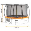 Powermat Kerti trambulin 366cm PM-TRP-12J (PM0934)