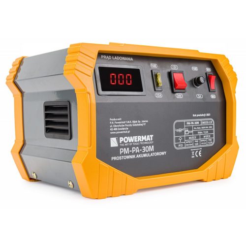 Powermat Akkumulátortöltő 30A 12V / 24V PM-PA-30M (PM1102)