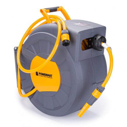 Powermat Automata Kert Tömlőtekercs - Dob kerti tömlővel 35m 1/2" PM-ABNW-35M (PM1124)