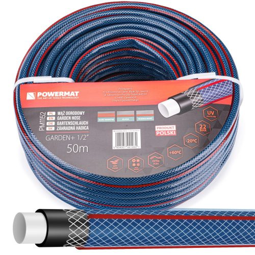 Powermat Kerti tömlő GARDEN+ 1/2" 50m