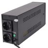Powermat Szünetmentes Tápegység UPS Vezérlőszoftverrel PM-UPS-650M UPS (PM1207)