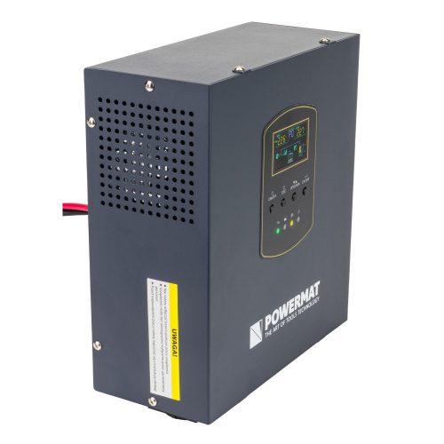 Powermat Szünetmentes Tápegység UPS Vezérlőszoftverrel PM-UPS-1000MW UPS (PM1222)