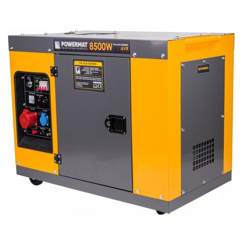 Powermat Dízel Áramfejlesztő 400V - 8,5kW PM-AGR-8500MD (PM1225)