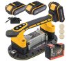 Powermat Akkumulátoros Csempéző Vibrátor Szintezéshez 2xAku 21V PM-APWDP-150T (PM1262)