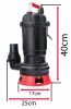 Red Technic Búvárszivattyú Szeptikus Tartállyal Örlővel 750W 4 az 1 ben (RTPDSR0071)