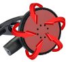 Red Technic 2 Fejes Gipszcsiszoló, Falcsiszoló Zsiráf Led Világítással 1500W 225mm (RTSDG0085)