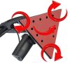 Red Technic 2 Fejes Gipszcsiszoló, Falcsiszoló Zsiráf Led Világítással 1500W 225mm (RTSDG0085)