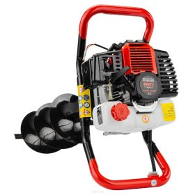 Red Technic Benzines Talajfúró + 3 Fúró 6LE RTSWG0106