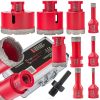 Red Technic Gyémánt Lyukfűrész Készlet HEX Adapterrel  9db-os, 6-68mm RTZOD0046