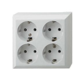   GAO 4 Férõhelyes Földelt Aljzat, Beltéri, Business Line IP20