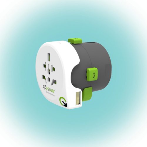 Q2 power Utazóadapter Qdapter USB" Q2"
