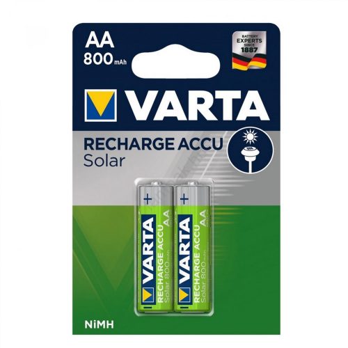 HOME Varta AA Akkumulátor 800 Mah 2 Db/Csomag Solar