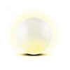 HOME EVA Gömb Dekoráció, 1 Melegfehér LED, Ø12cm