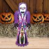 HOME Felfújható Halloween Csontváz, 150cm, Belső LED Projektorral