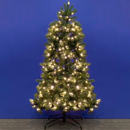 HOME Műfenyő Beépített LED Világítással, 150cm Magas