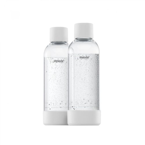 MYSODA Mysoda 1L Palack - 2 Db-Os Készlet - Fehér