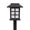 Home MX716 napelemes kerti lámpa, 12db-os display, műanyag, 2 db hidegfehér LED, kültéri, beltéri