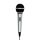 SAL Kézi Mikrofon, Ezüst, 6,3mm