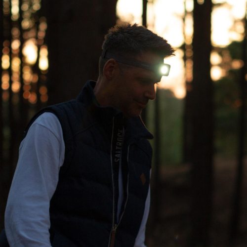 NEBO NEB-HLP-7000-G 150 fejlámpa, 150 lumen, COB LED, 3 üzemmód, elemes