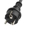 Home NV725BK hosszabbító gumikábel, 25 méter, H07RN-F, zárófedéllel, max. 3500 W, IP44, fekete