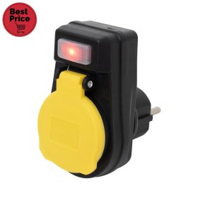 HOME Kapcsolós Aljzat, IP44 Kültéri