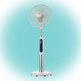   HOME Állványos Ventilátor 3D Oszcillálás, Fehér, 40cm, 60 W