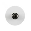 USE Nyomógomb, 125V/3A - 250V/1A Fekete