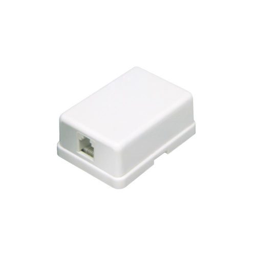 USE Tel. Aljzat, 1x6p4c, Fehér