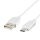 USE USB-C Töltőkábel, 1m, Fehér