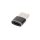 USE USB-C aljzat - USB-A dugó átalakító, fém