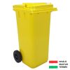 Szemetes Kuka - Hulladékgyűjtő Edény - 120l - Sárga